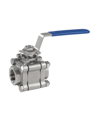 3-Piece Threaded Ball Valve