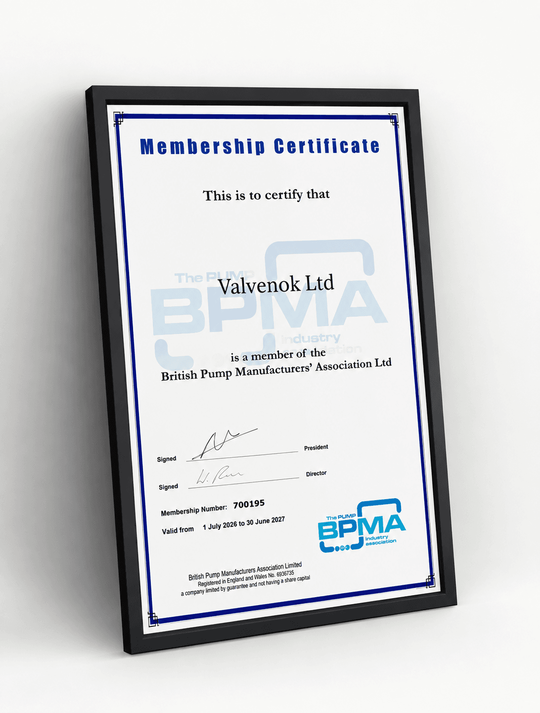 BPMA Certification
